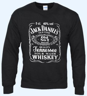 New Jack Daniels SweatShirt Sweater Jumper Top   Unisex Tee Sizes S/M 