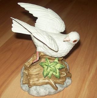 Gorham Porcelain Music Box white dove bird japan