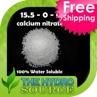 Calcium Nitrate Fertilizer Water Soluble 5 lb   hydroponics nutrients
