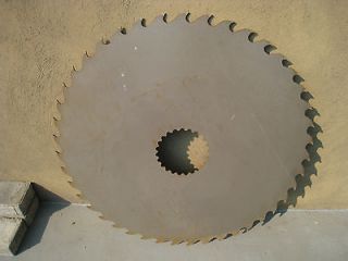 Large Sawmill Buzz Saw Blade 29 1/4 Diameter 1/8 inch thick