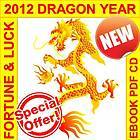 Chinese Astrology 2012 Calendar Feng Shui Fate Water Dragon Fate Luck 