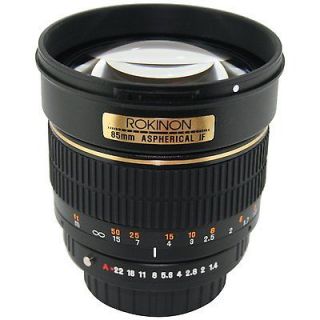 Rokinon 85M P 85mm F1.4 Aspherical Portrait Lens for Pentax K mount 