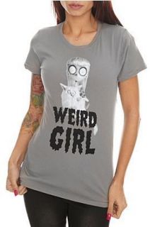   Weird Girl Character T Shirt   TIM BURTON Tee Sparky Victor