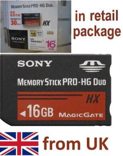   HG Duo HX High Speed Memory Stick Card for Sony HD Camera Camcorder UK
