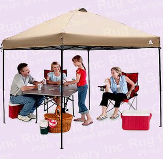 Ozark Trail 10 x 10 Canopy HOME CAMPING OUTDOOR TAN GAZEBO CANOPY TENT 