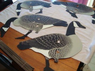   Dozen Real Geese Magnum Lite Canada Goose Silouette Decoys lot #1798