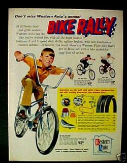 1970 Western Auto Bikes Eliminator,Buz​z,Wild One Bicycles AD