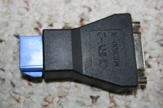 Snap on Chry 2 cable adapter MT 2500 MTG 2500 SOLUS PRO MODIS Scanner 