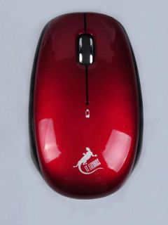   High Quality 2.4GHz Wireless Optical Mouse 3D Scroll Wheel Red for PC
