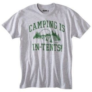 Camping is IN TENTS T shirt funny humorous novelty shirt LARGE NE​W