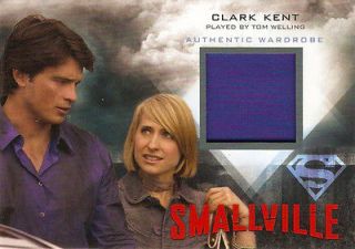 Smallville Seasons 7 10 ~ COSTUME CARD M7 Clark/Tom Welling (Blue 