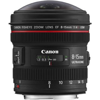 Canon EF 8 15mm F 4.0 L USM Lens