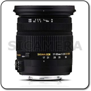 Sigma 17 50mm F2.8 EX DC OS HSM Lens Kit for Canon Free World Shipping