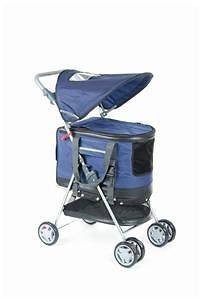 Navy Blue Ultimate 4 In 1 Pet Stroller/Carrier/Car Seat