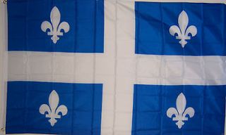 NEW 3ftx5ft QUEBEC CANADA CANADIAN BANNER FLAG