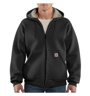Carhartt Sweatshirt Mens 100465 Car Lux Front Zip Hooded Sweatshirt