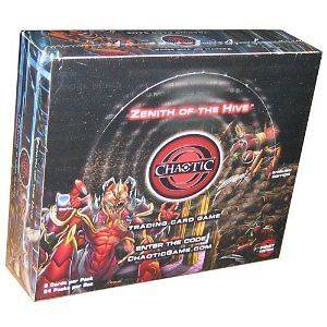 Chaotic Card Game Booster Box Zenith of the Hive 24 packs of 9 cards