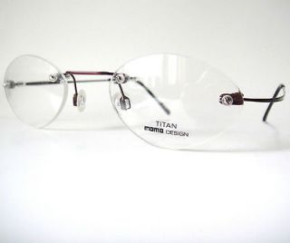 Momo Design Titanium Bordo New Eyeglasses Frames Spectacles Mens 