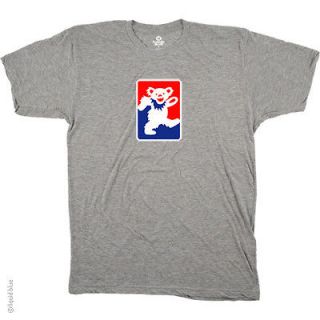 New GRATEFUL DEAD Major League Bear T Shirt