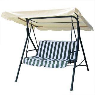 75x52 Swing Canopy Replacement Outdoor Porch Top Cover Park Seat 