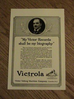   VICTROLA victor talking machine RECORD PLAYER phonograph DOG