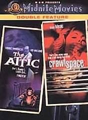 Attic, The Crawlspace   Midnite Movies Double Feature DVD, 2002