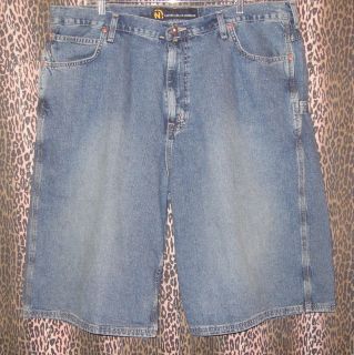   Co. 100% Cotton 5 Pocket Carpenter Blue Jeans Shorts Size 42 x 13