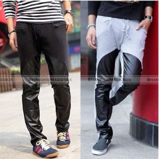 Mens Leather Pants in Pants