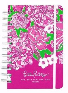 2012 2013 Lilly Pulitzer MAY FLOWERS Small Pocket Agenda Planner Date 