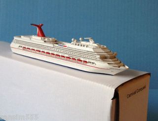 MODEL cruise ship CARNIVAL CONQUEST liner 1/1250 scale waterline boat