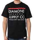 NEW Authentic Diamond Supply Co Black Roots Cities Mens DMND T Shirt 