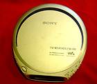 GENUINE SONY D FJ210 PORTABLE CD PLAYER TV WEATHER FM AM BAND TUNER 