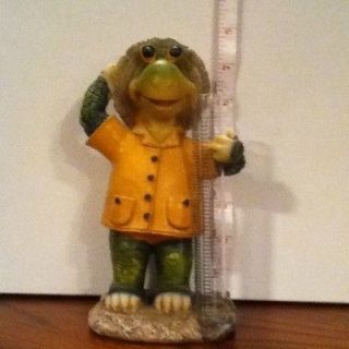 Decorative Turtle Rain Gauge. She Stands 8 Tall & Measures Up To 5 