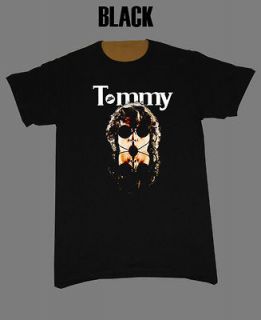 Tommy The Who rock classic cult movie Black T Shirt