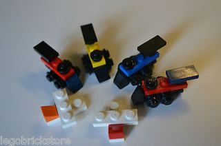 LEGO Mini Train Airplane Plane Toy Minifigure Figure Set Lot Custom 