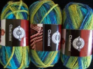Loops & Threads Charisma bulky yarn, Sunny Day, lot of 3