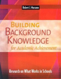 Building Background Knowledge for Academic Achievement Research on 