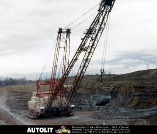 1975 ? Central Ohio Coal Dragline Crane Photo