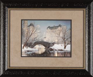 Twilight in Central Park Rod Chase Framed Print Picture