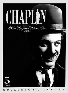 Chaplin The Legend Lives On   5 Disc Set DVD, 2004, 5 Disc Set
