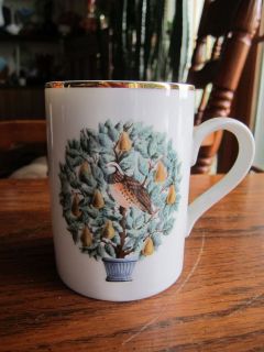 Avon 12 Days Of Christmas Partridge In A Pear Tree mug (s)