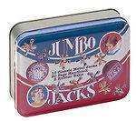 Channel Craft Jumbo Jacks in Classic Tin  10 metal jacks,handbook​,2 