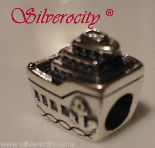 Authentic Pandora Travel BOAT/ SHIP #791043 Charm Bead Sterling Silver 