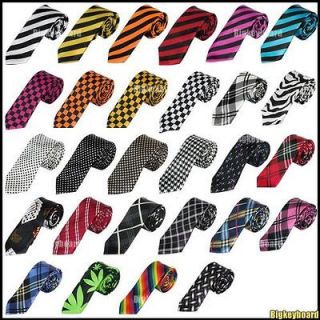 New Mens Skinny Tie Necktie Designer Pattern Diffrent Styles