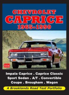 Chevrolet Caprice,1965 1990 by R. M. Clarke 2010, Paperback
