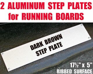   STEP PLATES for 1930s RUNNING BOARD ★ DODGE FORD CHEVY PICKUP TRUCK