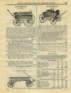 1919 Paris Coaster Wagon Express Clipper Snow Sled ad