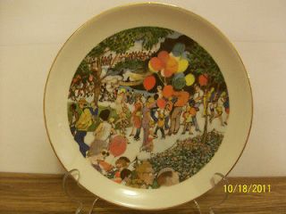   Chicago Limited Edition Collectible Plate Lincoln Park Zoo 1973