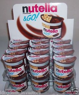 Nutella Ferrero To Go, Hazelnut Spread & Breadsticks (5 Pack)