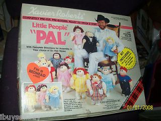 CABBAGE PATCH SOFTIE ORIGINAL LITTLE PEOPLE PAL KIT LQQKE RED HEAD